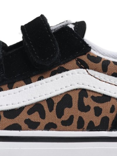画像8: 【KIDS】VANS TD OLD SKOOL V LEOPARD BLACK/BROWN