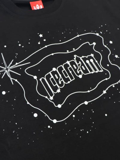 画像3: 【送料無料】ICECREAM STAR GAZING TEE BLACK