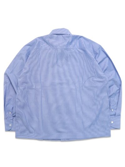 画像2: 【送料無料】EXPANSION GOLDEN RIVER GRID SYSTEM SHIRTS BLUE