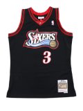 【送料無料】MITCHELL & NESS SWINGMAN JERSEY 76ERS 97-98 #3 A.IVERSON