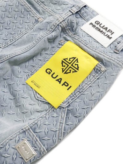 画像5: 【送料無料】GUAPI AQUA BLUE STEEL PLATE CARPENTER DENIM