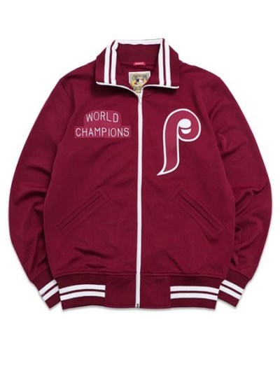 画像1: 【送料無料】MITCHELL & NESS BATTING PRACTICE JACKET PHILLIES 1981
