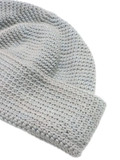 画像2: sublimeroe HAND KNIT DOKER WT LT.GREY