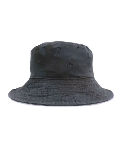 画像2: sublimeroe DYED CAMO SAFARI HAT BLACK
