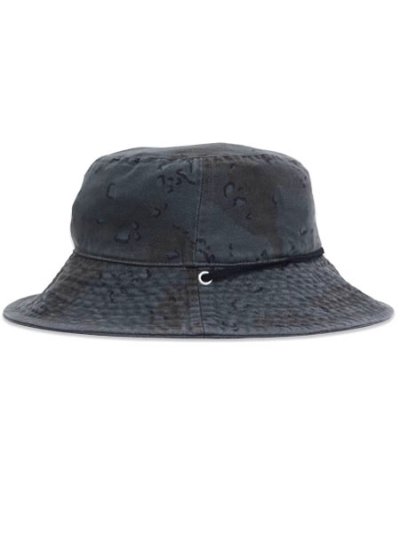 画像3: sublimeroe DYED CAMO SAFARI HAT BLACK