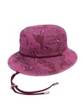 sublimeroe DYED CAMO SAFARI HAT ROSE