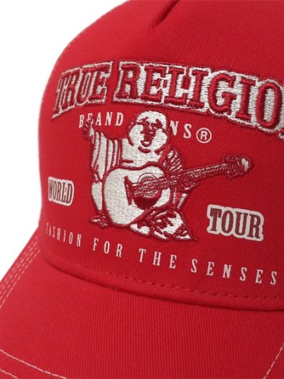 画像7: 【送料無料】TRUE RELIGION VARSITY TRUCKER HAT BORDEAUX/DAKOTA
