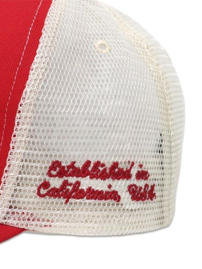 画像8: 【送料無料】TRUE RELIGION VARSITY TRUCKER HAT BORDEAUX/DAKOTA