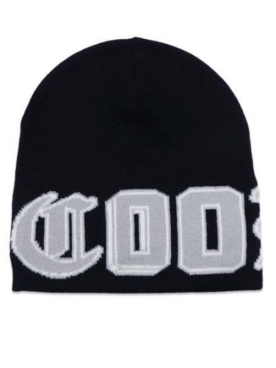 画像1: COOKIES CLOTHING COOKIES ATHLETICS SKULLY BEANIE BLACK