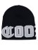 画像1: COOKIES CLOTHING COOKIES ATHLETICS SKULLY BEANIE BLACK (1)