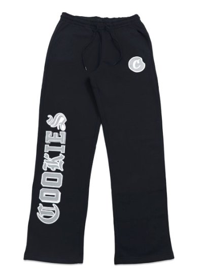 画像1: 【送料無料】COOKIES CLOTHING COOKIES ATHLETICS FLEECE PANT BLACK