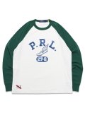 【送料無料】POLO RALPH LAUREN ATHL WING FOOT LS TEE WHITE/NEW FOREST