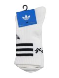 ADIDAS BOB MARLEY JAMAICA SOCKS-WHITE/CREAM WHITE