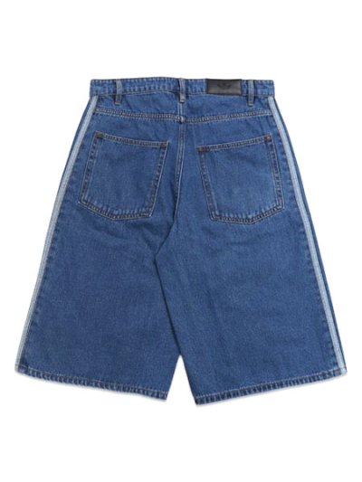 画像2: 【送料無料】ADIDAS FIREBIRD ADICOLOR DENIM SHORTS-MED VINTAGE DENIM