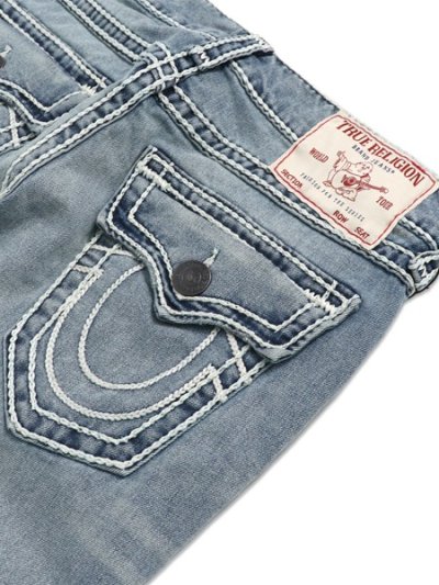 画像5: 【送料無料】TRUE RELIGION RICKY ROPE STITCH STRAIGHT RHYTHM RUSH LIGHT WASH