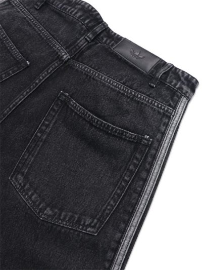 画像6: 【送料無料】ADIDAS FIREBIRD ADICOLOR DENIM SHORTS-TRUE BLACK DENIM