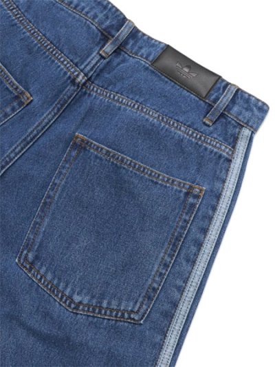 画像6: 【送料無料】ADIDAS FIREBIRD ADICOLOR DENIM SHORTS-MED VINTAGE DENIM