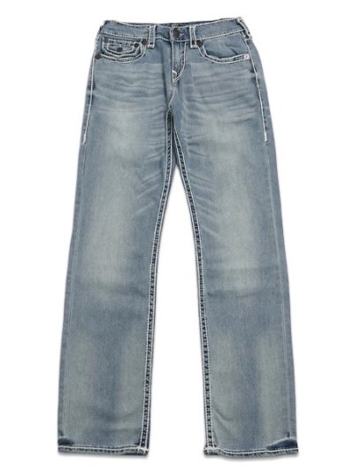 画像2: 【送料無料】TRUE RELIGION RICKY ROPE STITCH STRAIGHT RHYTHM RUSH LIGHT WASH