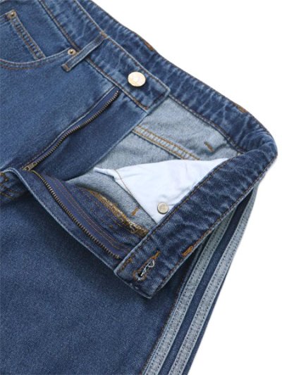 画像5: 【送料無料】ADIDAS FIREBIRD ADICOLOR DENIM SHORTS-MED VINTAGE DENIM