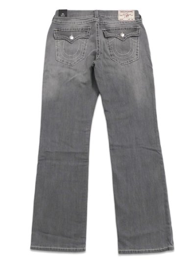 画像1: 【送料無料】TRUE RELIGION RICKY BIG T STITCH STRAIGHT CHALK GREY WASH