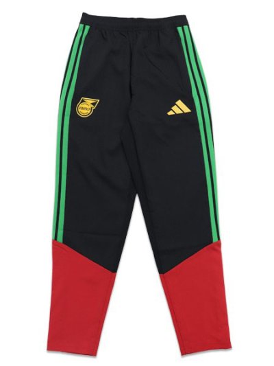 画像1: ADIDAS JAMAICA 2026 BOB MARLEY PRESENTATION TROUSERS-BLACK
