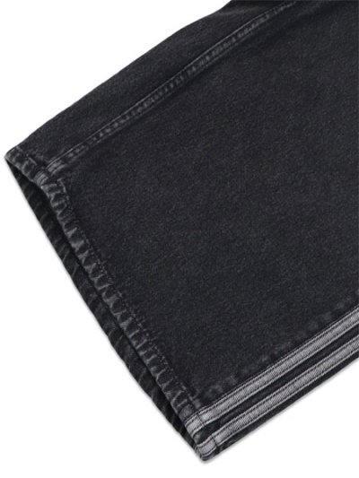 画像7: 【送料無料】ADIDAS FIREBIRD ADICOLOR DENIM SHORTS-TRUE BLACK DENIM