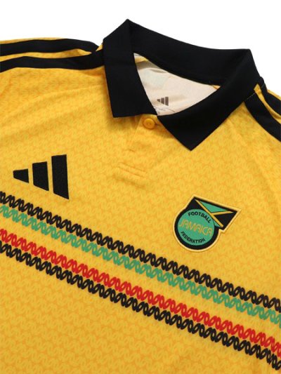 画像3: 【送料無料】ADIDAS JAMAICA 2026 BOB MARLEY HOME JERSEY-BOLD GOLD