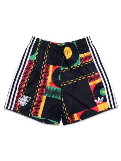画像1: ADIDAS JAMAICA BOB MARLEY ORIGINALS SHORT-MULTI COLOR