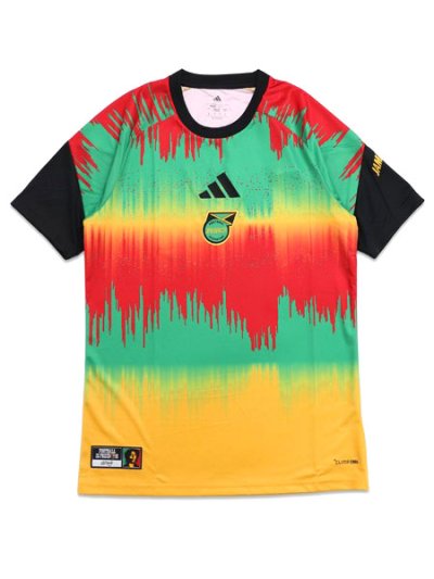 画像1: ADIDAS JAMAICA AWAY JERSEY 2026 BOB MARLEY HOME PRE MATCH-BOLD GOLD