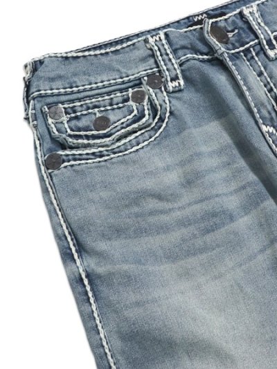 画像3: 【送料無料】TRUE RELIGION RICKY ROPE STITCH STRAIGHT RHYTHM RUSH LIGHT WASH