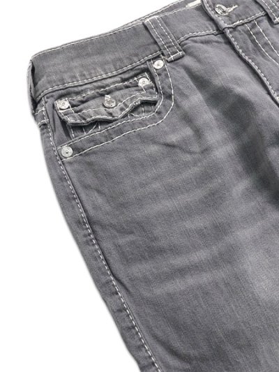 画像3: 【送料無料】TRUE RELIGION RICKY BIG T STITCH STRAIGHT CHALK GREY WASH