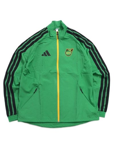 画像1: 【送料無料】ADIDAS JAMAICA 2026 BOB MARLEY HOME ANTHEM JACKET-VIVID GREEN