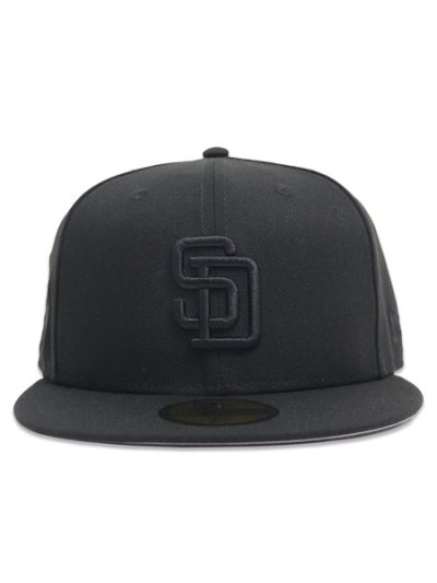 画像2: NEW ERA 59FIFTY TONAL LOGO PADRES BLACK