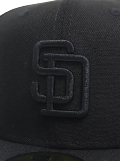 画像7: NEW ERA 59FIFTY TONAL LOGO PADRES BLACK