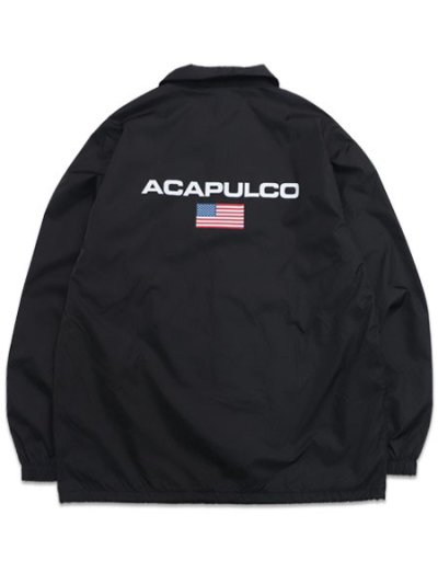 画像1: 【送料無料】ACAPULCO GOLD NINE-TWO NYLON JACKET BLACK