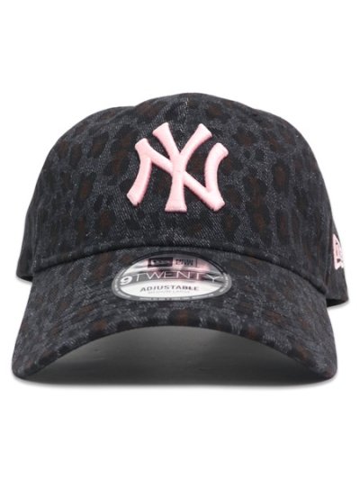 画像2: NEW ERA 9TWENTY LEOPARD YANKEES BLACK/PINK