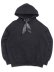 画像1: 【送料無料】BELLE EPOQUE MANDA COLLECTION BANDANA HOODIE BLACK (1)