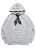 【送料無料】BELLE EPOQUE MANDA COLLECTION BANDANA HOODIE GRAY