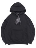 【送料無料】BELLE EPOQUE LECA COLLECTION BANDANA HOODIE BLACK