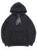 画像1: 【送料無料】BELLE EPOQUE LECA COLLECTION BANDANA HOODIE BLACK (1)