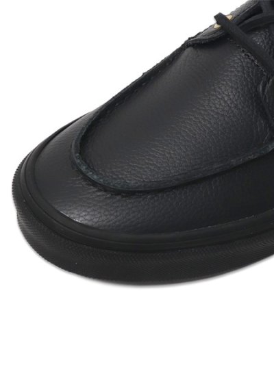 画像7: 【送料無料】VANS 2-EYELET BOAT SHOE LEATHER BLACK