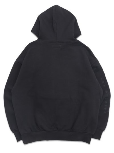 画像2: 【送料無料】BELLE EPOQUE MANDA COLLECTION BANDANA HOODIE BLACK