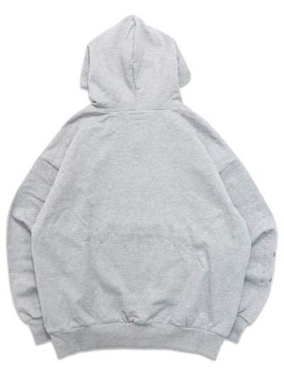 画像2: 【送料無料】BELLE EPOQUE MANDA COLLECTION BANDANA HOODIE GRAY