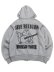 画像2: 【送料無料】TRUE RELIGION SUPER QT BOXY ZIP HOODIE HEATHER GREY/JET BLACK (2)