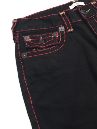 画像3: 【送料無料】TRUE RELIGION ROCCO STACKED SUPER T FLAP SKINNY BODY RINSE BLACK