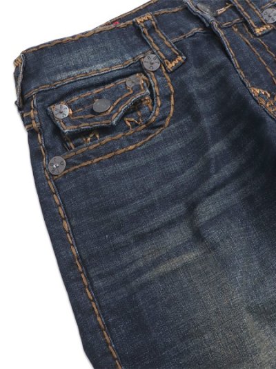 画像3: 【送料無料】TRUE RELIGION RICKY SUPER T FLAP STRAIGHT MIDNIGHT SPARK DARK WASH