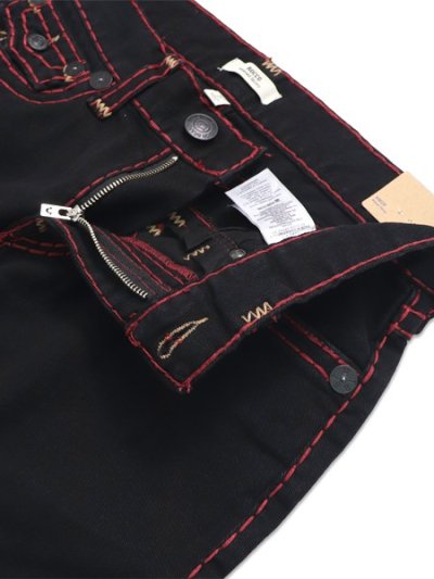 画像4: 【送料無料】TRUE RELIGION ROCCO STACKED SUPER T FLAP SKINNY BODY RINSE BLACK