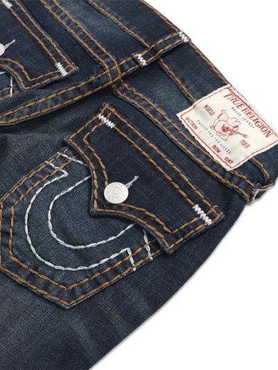 画像5: 【送料無料】TRUE RELIGION BILLY SUPER T FLAP BOOTCUT MIDNIGHT SPARK DARK WASH