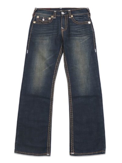 画像2: 【送料無料】TRUE RELIGION BILLY SUPER T FLAP BOOTCUT MIDNIGHT SPARK DARK WASH
