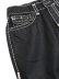 画像3: 【送料無料】TRUE RELIGION BOBBY SUPER T COATED BAGGY COATED BLK (3)